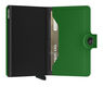 Secrid Mini Wallet Matte (65x102x21mm) - green (Bright Green)