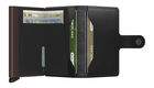 Secrid Mini Wallet Original (65x102x21mm) - schwarz/braun (Black Brown )