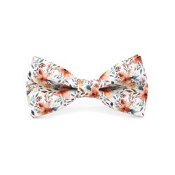 Mr. Célestin Bow tie - Avila - white/orange (Tangerine Tango)