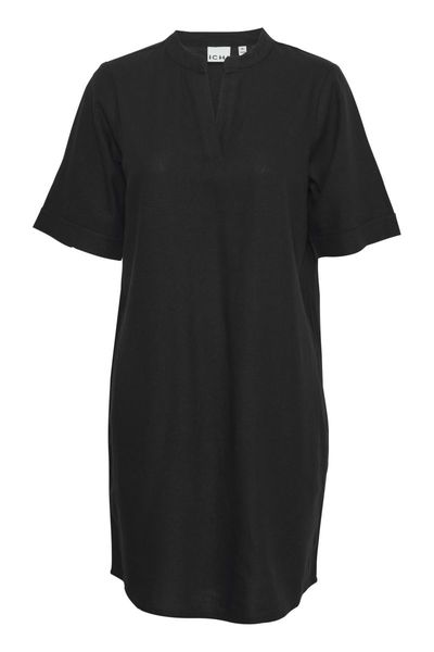 ICHI Dress - Ihlino   - black (194008)