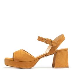 Unisa Sandals - orange/beige (CANNELLE)