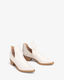 Unisa Cowboy booties - beige (IVORY)