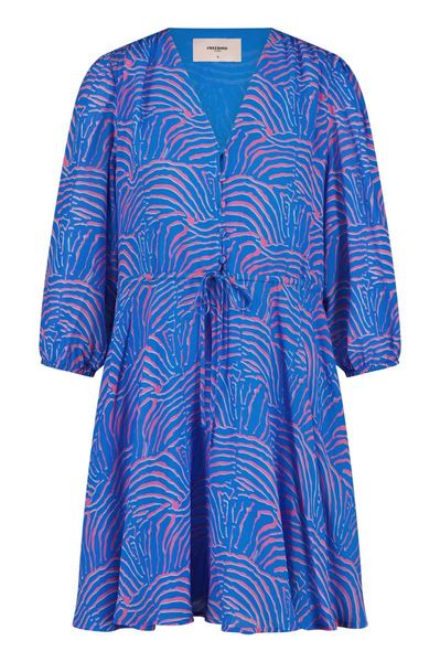 Freebird Dress - Destiny - blue (Zebra blue)