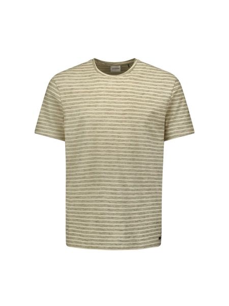 No Excess T-shirt with melange stripes - gray (122)