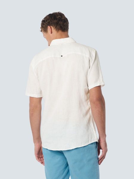 No Excess Chemise à manches courtes en lin - blanc (10)