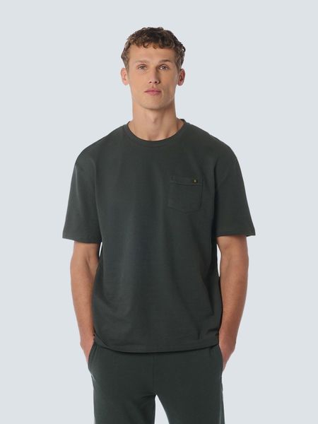 No Excess T-shirt with breast pocket - gray (124)