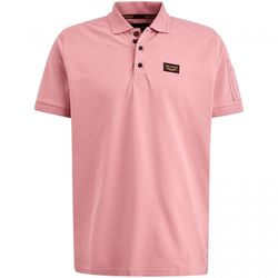 PME Legend Poloshirt mit Cargo-Tasche - pink (Pink)