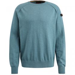 PME Legend Sweater with round neckline - blue (Green)