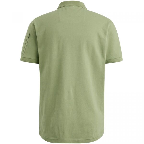 PME Legend Polo shirt with cargo pocket - green (Green)