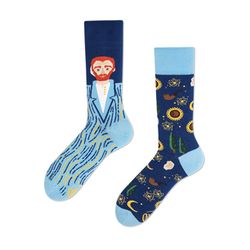 Many Mornings Socks TRUE VINCENT - cyan/blue (00)