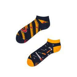 Many Mornings socks - Handyman - yellow/blue (00)