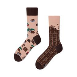 Many Mornings Chaussettes - Chocolate Time - brun/beige (00)