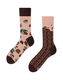 Many Mornings Chaussettes - Chocolate Time - brun/beige (00)