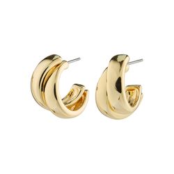 Pilgrim Boucles d'oreilles recyclées - Orit - gold (GOLD)