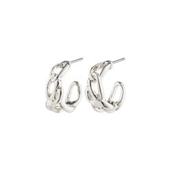 Pilgrim Boucles d'oreilles recyclées - Rani - silver (SILVER)