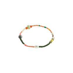 Pilgrim Bracelet - Indiana - orange/green (peach)