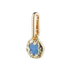 Pilgrim Recycled natural pendant - Charm - gold/blue (GOLD)