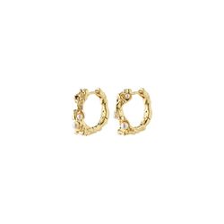 Pilgrim Recycled earrings - Raelynn - gold (GOLD)