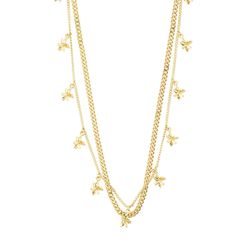 Pilgrim Recycelte Halsketten – Riko - gold (GOLD)