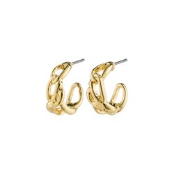 Pilgrim Boucles d'oreilles recyclées - Rani - gold (GOLD)