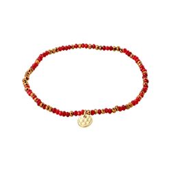 Pilgrim Bracelet - Indie  - red (GOLD)