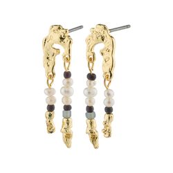 Pilgrim Recycled earrings - Niya - gold (GOLD)