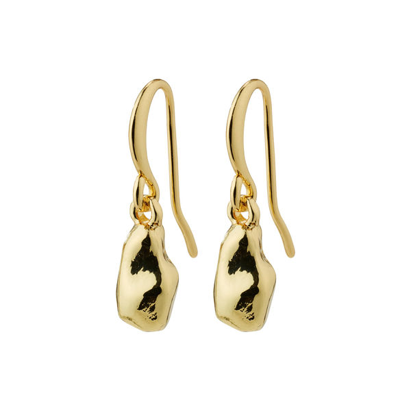 Pilgrim Recycled earrings - Chantal - gold (GOLD)