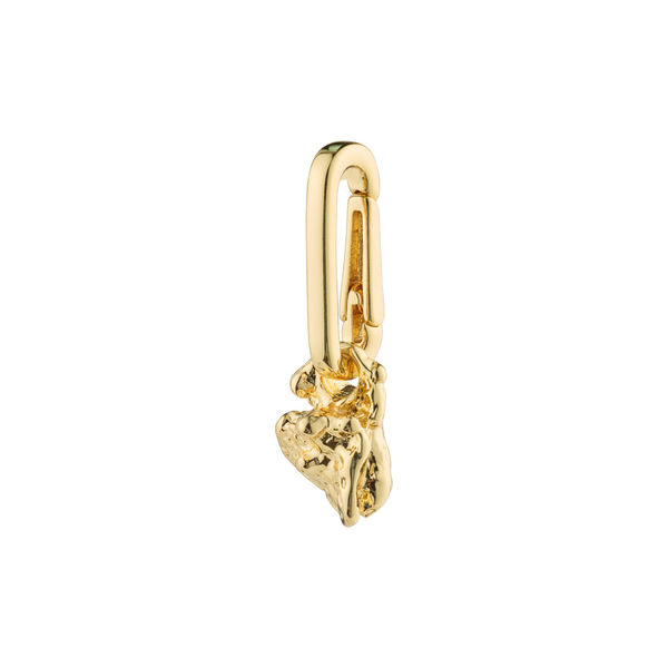 Pilgrim Recycled stone pendant - Charm - gold (GOLD)