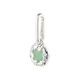 Pilgrim Recycled natural pendant - Charm - silver/green (SILVER)