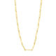 Pilgrim Recycled necklace  - Star - gold (GOLD)