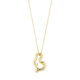 Pilgrim Recycled necklace - Cloud - gold (GOLD)