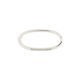 Pilgrim Recycled crystal bangle - Star - silver (SILVER)