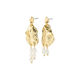 Pilgrim Recycled earrings - Bloom - gold (GOLD)