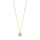 Pilgrim Recycled crystal pendant necklace - Cindy - gold (GOLD)