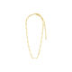Pilgrim Recycelte Halskette - Star - gold (GOLD)