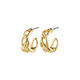 Pilgrim Recycled earrings - Rani - gold (GOLD)