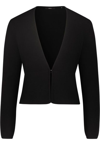 Zero Fine knit cardigan - black (9105)