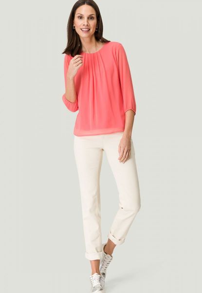 Zero Silk chiffon blouse - pink (4038)