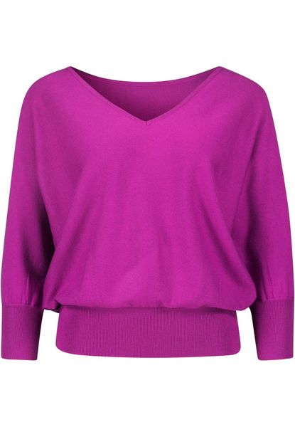 Zero Fine knit sweater - purple (6025)