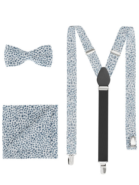 Olymp Accessories set - 3-piece - white/blue (11)