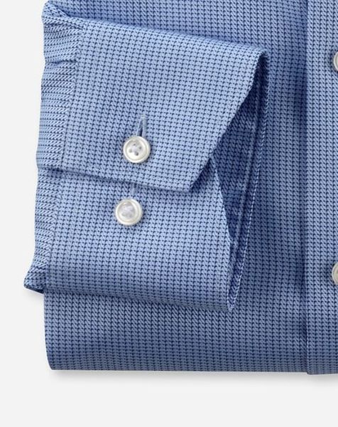 Olymp Business shirt : Modern Fit - blue (11)