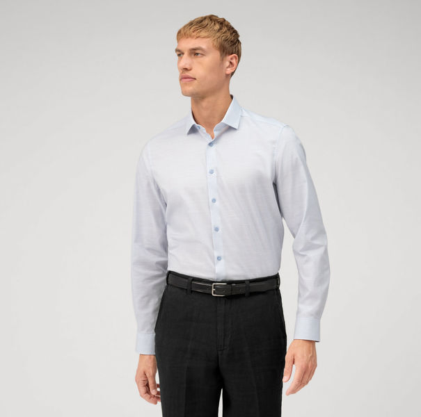 Olymp Business shirt Level Five Body Fit - blue (13)