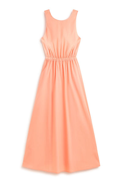ECOALF Dress with knot detail - Galena - orange (409)