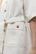 ECOALF Kleid mit Knopfleiste - Marmol - weiß/beige (1)