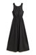 ECOALF Kleid mit Knotendetail - Galena - schwarz (319)