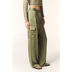 Ba&sh Trousers - Cary - green (KAKI)