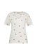 Fabienne Chapot T-shirt with flowers - white (53)