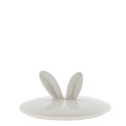 Bastion Collections Cup lid - Bunny   - white (BL)