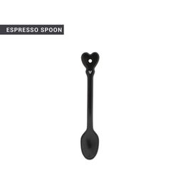 Bastion Collections Espresso Löffel  - schwarz (MB)