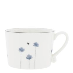 Bastion Collections Cup - Blue Poppy  - white (IB)